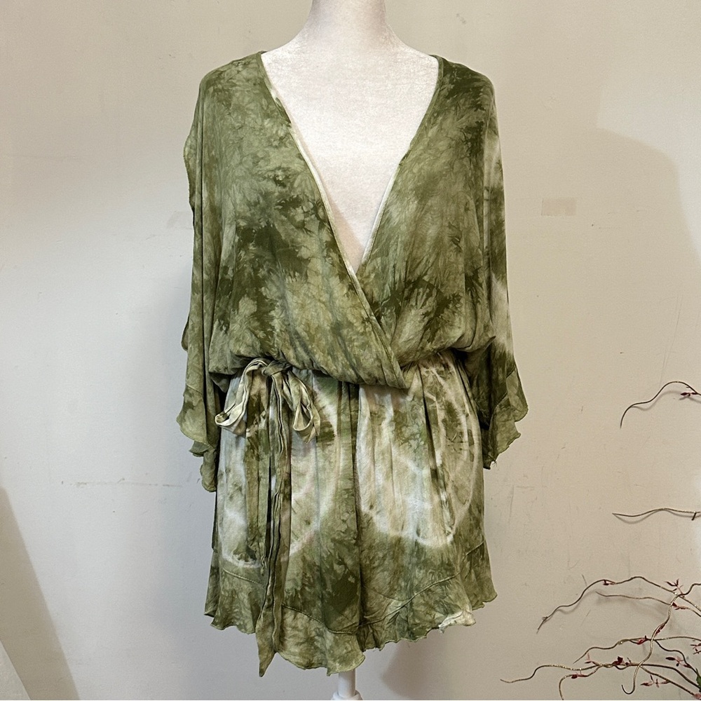 Umgee tie dyed romper